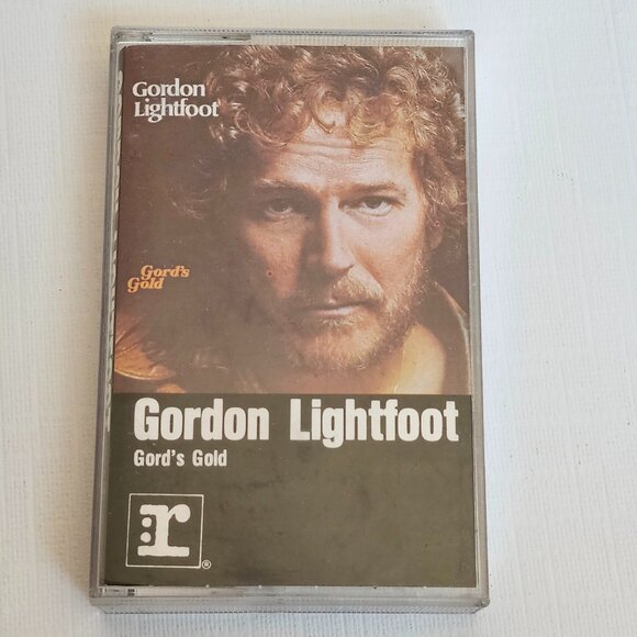 VINTAGE Gordon Lightfoot Gord's Gold Cassette Tape Clear Cassette 1975 ICON - Picture 1 of 4